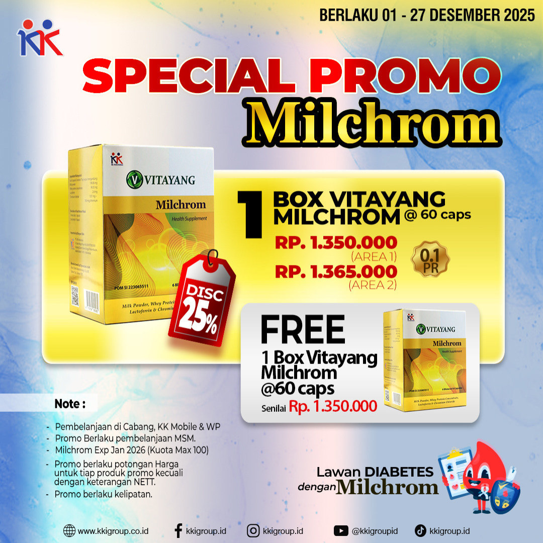 PROMO PROMO MILCHROME FREE 1 MILCHROM